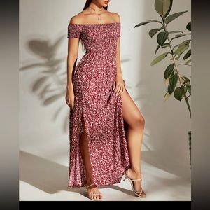 NWT women floral print maxi dress by SHEIN